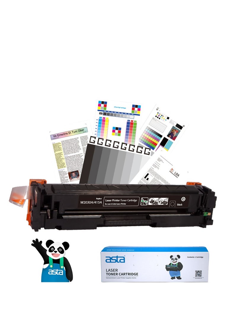 استا حبر ASTA 479fdw 415A W2030A مع خرطوشة حبر رقاقة متوافقة مع طابعة Color LaserJet Pro M454dn M454dw MFP M479fdw M479dw M479fnw M479 M479fdn W 2030 415 A - Image 1